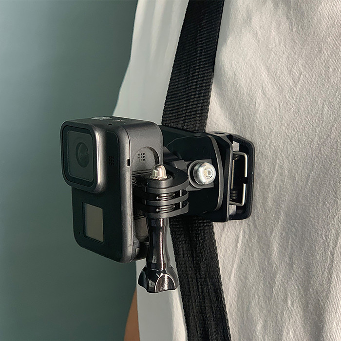Action Camera Centering Adapter 360 Degree Rotation ABS Material For Gopro 10/9/8/max/Dji action 2