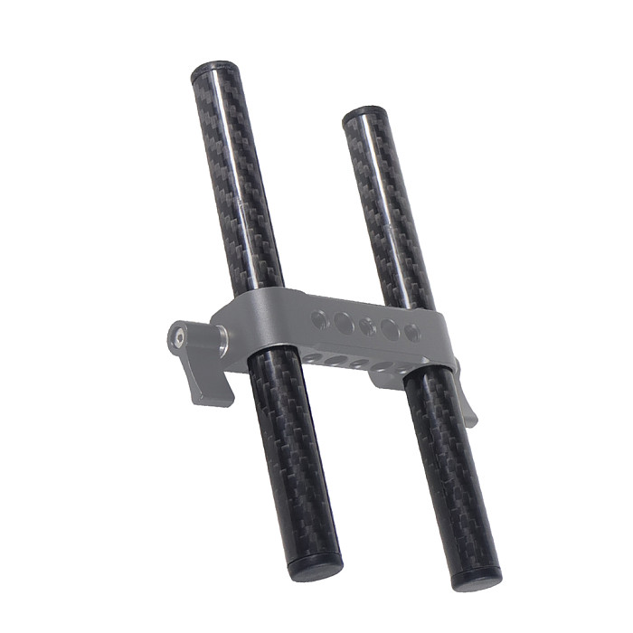 Lightweight Carbon Fiber Duct Rails Connect Follow Focus SLR Camera Kit Duct D15mm*L15CM Camera Accessories