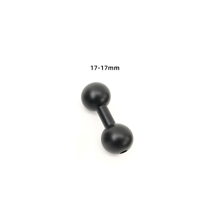 17/20/25mm Ball Head Converter 1/4 Screw Head Camera Bracket Motorcycle Phone Ball Mount Base for Gopro Insta360 Action Camera
