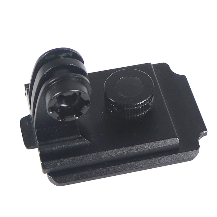 2022 Helmet Fix Mount Base Camera Holder Adapter Double Lock for GoPro Hero 13 11 10 DJI Action 2 Insta360 Motorcycle Riding Sports
