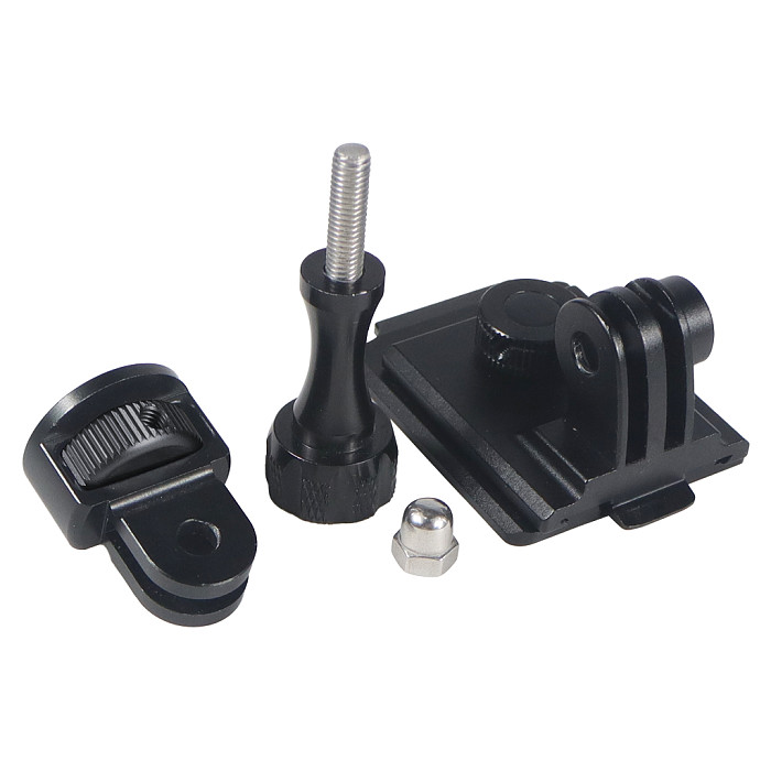 Motorcycle Riding Helmet Mount Kit for GOPRO13 Hero 11 10 9 Aluminum Alloy Base Holder Adapter Action Camera Accessories