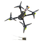 (QWINOUT) X220 5inch Racing Crossover Machine FPV Drone With 220mm Rack Blades 2205 2300KV Motor 2-4s ESC Flight Control 1200TVL Camera PNP/BNF/RTF