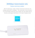 (VONETS)/WLAN Signal Enhancement Receiver Outdoor High-Power Wifi Signal Repeater VAP11G-500S