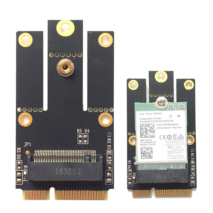 NGFF Wireless Network Card to Mini Pci-e Adapter Card M2 To Mini Pcie Wireless Network Card Bluetooth-compatible