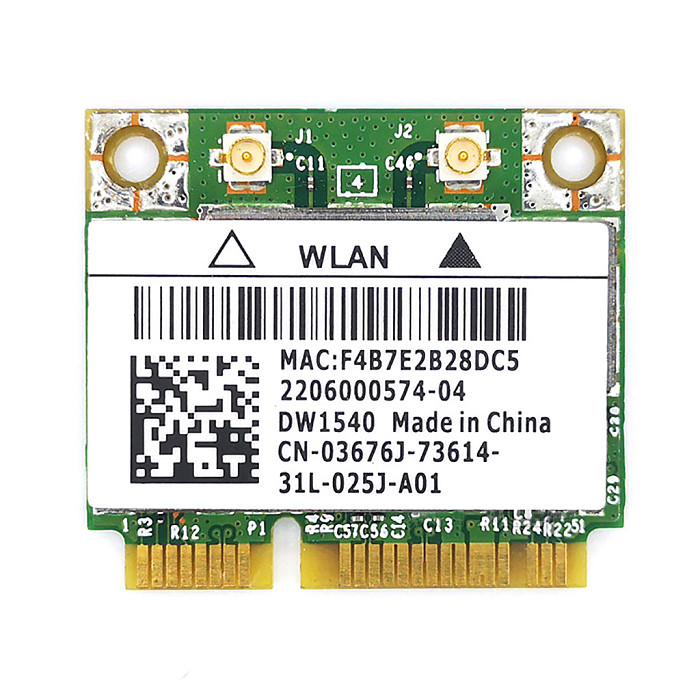 HOT Wireless Adapter Card BCM943228 DW1540 2.4G/5G dual band MINIPCIE 300M built-in wireless network card