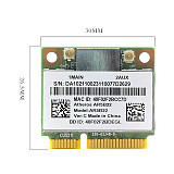 AR5B22 Wireless Network Card, 300M 5G Dual-Band Game 4.0 Bluetooth Mini Wireless Network Card