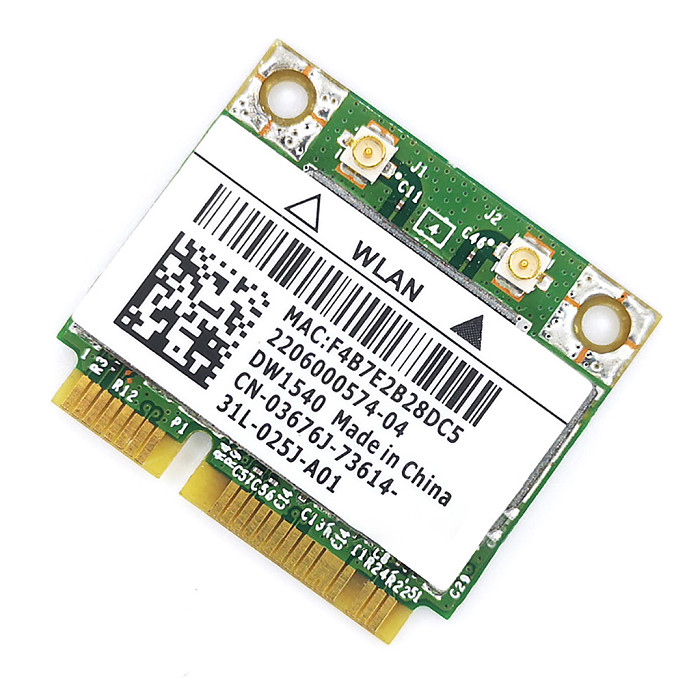 HOT Wireless Adapter Card BCM943228 DW1540 2.4G/5G dual band MINIPCIE 300M built-in wireless network card