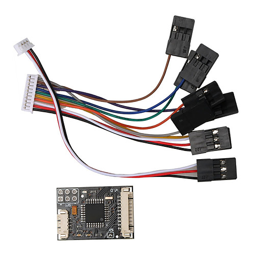 PPM Encoder Decoder for PX4 pixhawk2.4.8 Flight Controller 8 Channel PPM Encoder V1.0 for RC Receiver