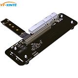 M.2 NVMe Edge to PCIe x16 Connector PCIe x16 to M.2 NVMe Adapter R43SG eGPU for NUC ITX STX Notebook 6P to Dual 8P Power Cable