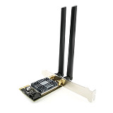 Atheros AR5B22 Dual Band 300Mbps PCI-E PCI Express X1 X16 Wireless WiFi Adapter card with Bluetooth-compatible 4.0 For Desktop PC