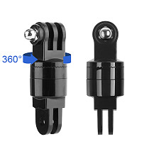 360 Degree Swivel Rotating Tripod Mount Adapter Holder for GoPro Hero 10 9 8 7 6 5 for Gopro Max Yi 4K Action Camera Accessories