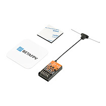 BETAFPV - 2.4GHz ELRS Micro Receiver, 5 channel PWM output, suitable for long range fixed wing helicopter models, boat models