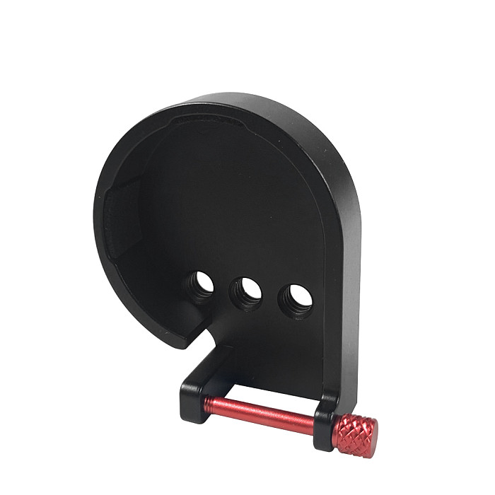 Ring Clamp Adapter for DJI OM 5 OSMO Mobile 5 Gimbal Mic Mount Extension Cold Shoe 1/4  Thread Video Microphone Lights Holder