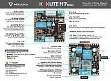 Holybro - Kakute H7 Mini Flight Controller V3 Tekko32 F4 4 in 1 45a, Atltal HV Micro VTX 20x20mm Mini ESC for FPV RC Drones
