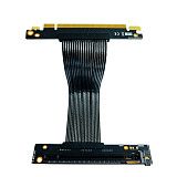 PCIE 4.0 X16 Graphics Card Extension Cable 64GB\S GEN4 for 4090 Graphics Card ATX Chassis Vertical Mount Adapter Cable 90° Angle