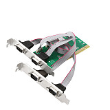 PCI To 1 Port Parallel 25pin DB25 / PCI to Serial Port Printer Port Controller Expansion Card Adapter Converter with TX382A Chip