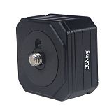 Dual Lock Quick Release Plate Clamp Camera Tripod Adapter Base (Arca-type Compatible) w 1/4 Screw for Monitor Fill Light
