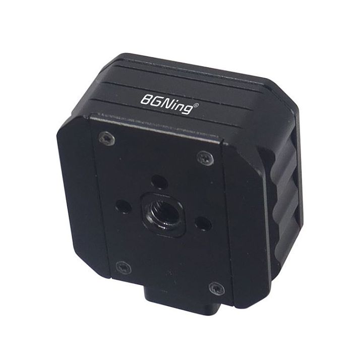 Dual Lock Quick Release Plate Clamp Camera Tripod Adapter Base (Arca-type Compatible) w 1/4 Screw for Monitor Fill Light