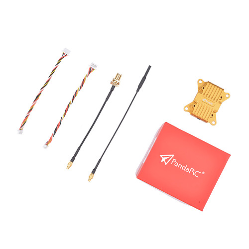 Feichao PandaRC VT5804-BAT 5.8G 40CH 2500mW 2.5W Adjustable OSD FPV VTX 6-36V for RC Airplane FPV Long Range Drone