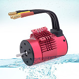 Surpass Hobby New Waterproof Combo 3660 5.0mm 3500KV Brushless Motor w/Heat sink 80A ESC 2S 3S 1/10  LED Programing Card 