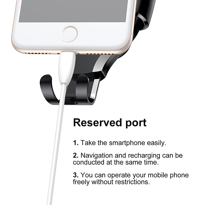 Baseus Gravity Car Mobile Phone Holder Stand Suction Cup Universal Multi-function Navigation Frame Dashboard Mount For iPhone 11 Samsung S9