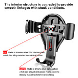 Baseus Gravity Car Mobile Phone Holder Stand Suction Cup Universal Multi-function Navigation Frame Dashboard Mount For iPhone 11 Samsung S9