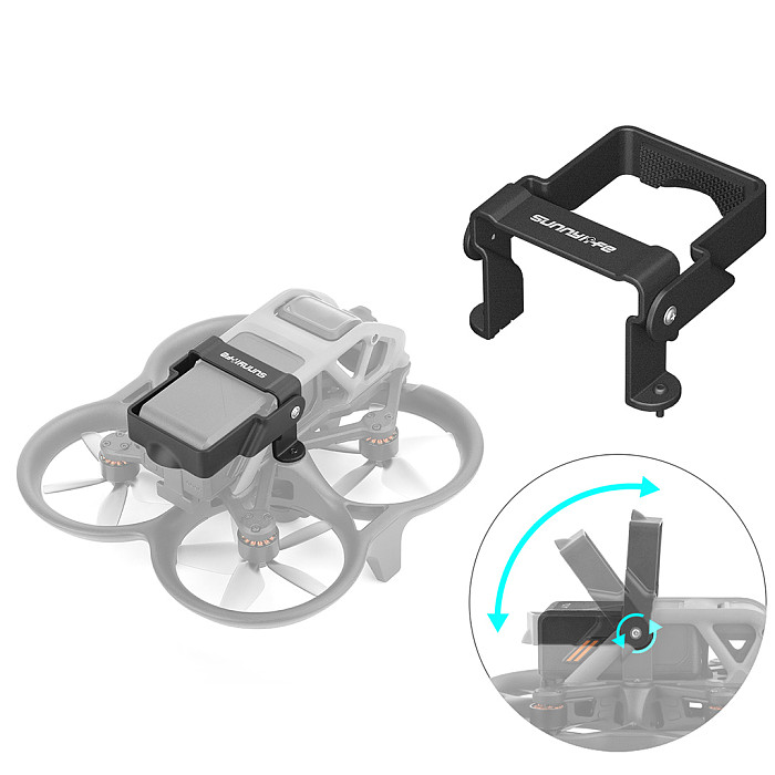 for DJI AVATA Drone Foldable Fixed Buckle Battery Guard Safety Buckle Loss Prevention Latch Battery Protector Clamp Clip Holder