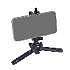 Mobile Phone Holder Smartphone Clamp Tripod with Arca-Type Mount Cold Shoe Adapter for Mic Light Video Live Extend Clip Bracket