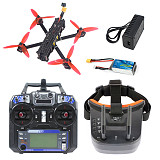 DIY F220  5inch 3-4S RC FPV Racing Drone Built-in OSD Betaflight with BLHeli-S 30A 4in1 ESC 2300KV Brushless Motor 2.1mm FPV Cam