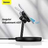 Baseus 3 in 1 20W Magnetic Wireless Chargers Stand For iPhone 14/ Plus /Pro /Apple Watch /Wireless Earphones Charging Dock Station