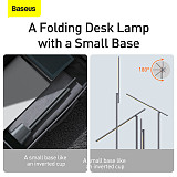 Baseus  Foldable Table Lamp LED Desk Lamp Eye Protect Study Dimmable Office Light Smart Adaptive Brightness Bedside Lamp For Read