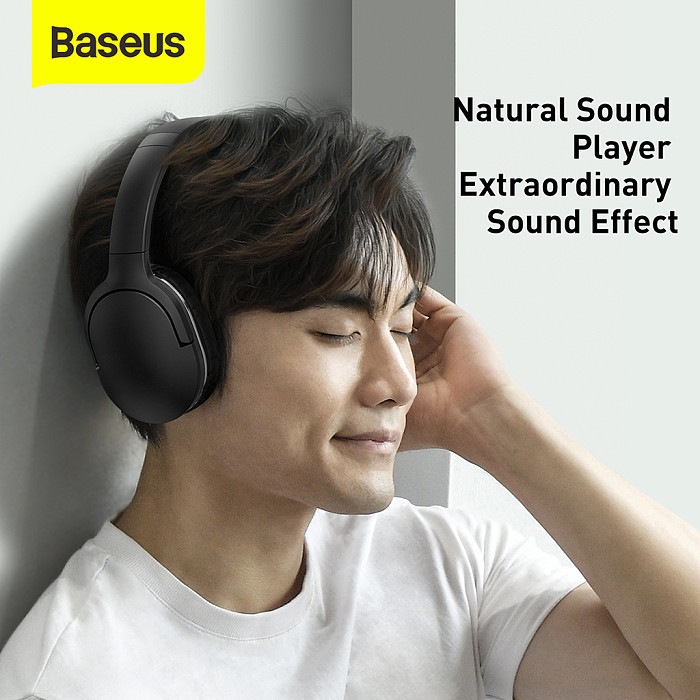 Baseus D02 Pro Over The Ear Headset Wireless Compatible -Bluetooth 5.0 Portable Headphones For Sports Game Electric Competition