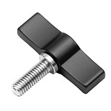BGNING  Adjustable T Shape Screw Aluminum Handle M6*17 For Sports Camera GOPRO11/GOPRO Full Series SLR Sony A7C Accessories