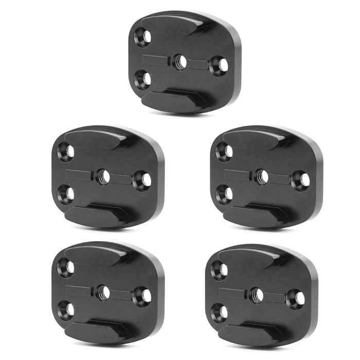 FEICHAO CNC Quick Release Tripod Mount with 1/4 Thread Buckle Base Compatible with GoPro Osmo Action Camera Photography Accessory