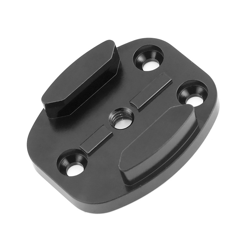 FEICHAO CNC Quick Release Tripod Mount with 1/4 Thread Buckle Base Compatible with GoPro Osmo Action Camera Photography Accessory