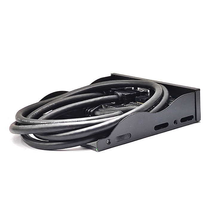 JMT 3.5in USB3.2 Gen2 Floppy Drive Front Panel 10Gbps with Audio Port USB-C Port 19Pin/9Pin Suitable for Type-E Interface 3.5in Floppy Disk Bay