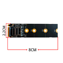 M.2 M-key to SFF-8643 U.2 Adapter Card PCI-E Protocol Converter Card for Desktop Mainboard PC For 2.5inch NVME 2230 2280 SSD
