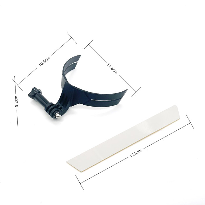 Motorcycle Helmet Camera Mount Motorbike Hat Stable Chin Bracket Support Holder Sports Cam Accessories Outdoor Cycling Supplies