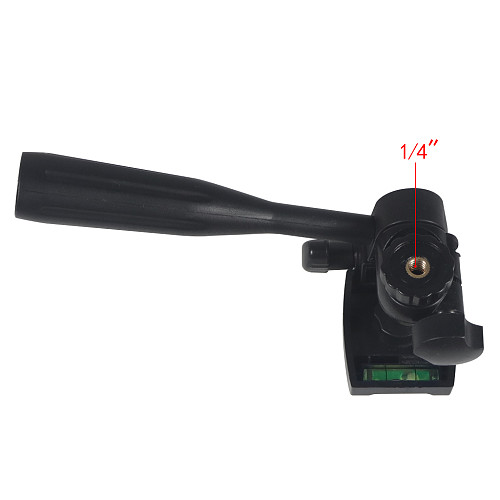 ABS Laser Level Meter Quick Release Plate Tripod Head Adapter Video Camera Gimbal Mount for DSLR Camera Photography Accessories