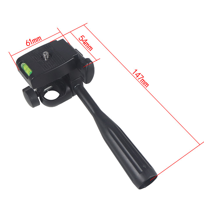 ABS Laser Level Meter Quick Release Plate Tripod Head Adapter Video Camera Gimbal Mount for DSLR Camera Photography Accessories