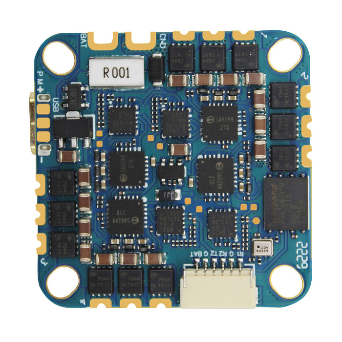 HAKRC F4126 F411 Flight Controller ICM42688 BLHELI_ S 20A 2-4S ESC AIO Built-in OSD Barometer Current Sensor for RC FPV Drone