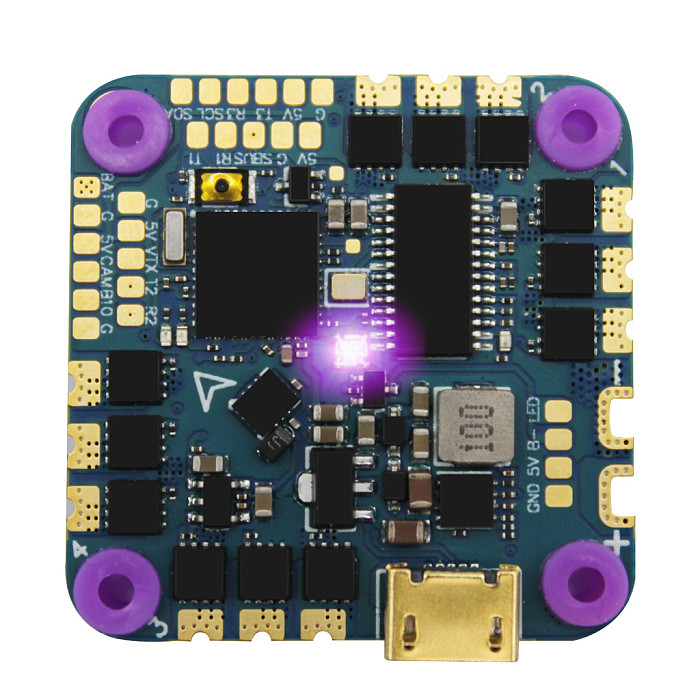 HAKRC F4126 F411 Flight Controller ICM42688 BLHELI_ S 20A 2-4S ESC AIO Built-in OSD Barometer Current Sensor for RC FPV Drone