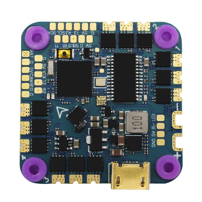 HAKRC F4126 F411 Flight Controller ICM42688 BLHELI_ S 20A 2-4S ESC AIO Built-in OSD Barometer Current Sensor for RC FPV Drone