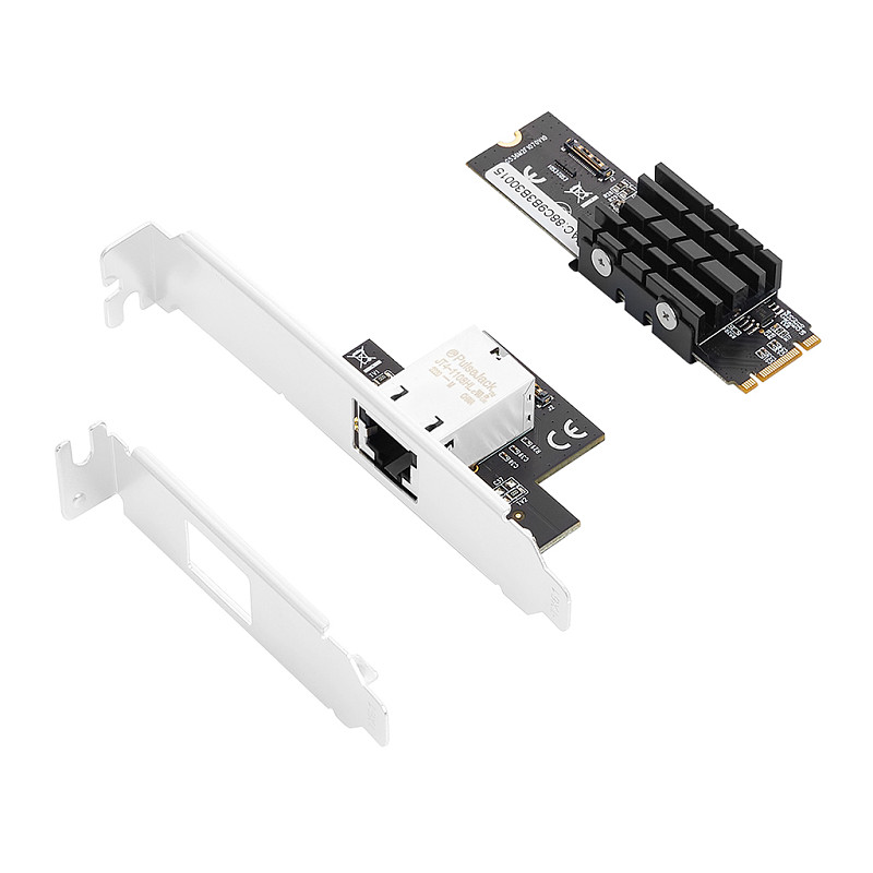 M.2 B/M Key 10 Gigabit Wired Network Card 10G /10000M Network RJ45 Server Adaptive Computer Accessories
