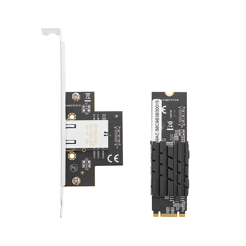 M.2 B/M Key 10 Gigabit Wired Network Card 10G /10000M Network RJ45 Server Adaptive Computer Accessories