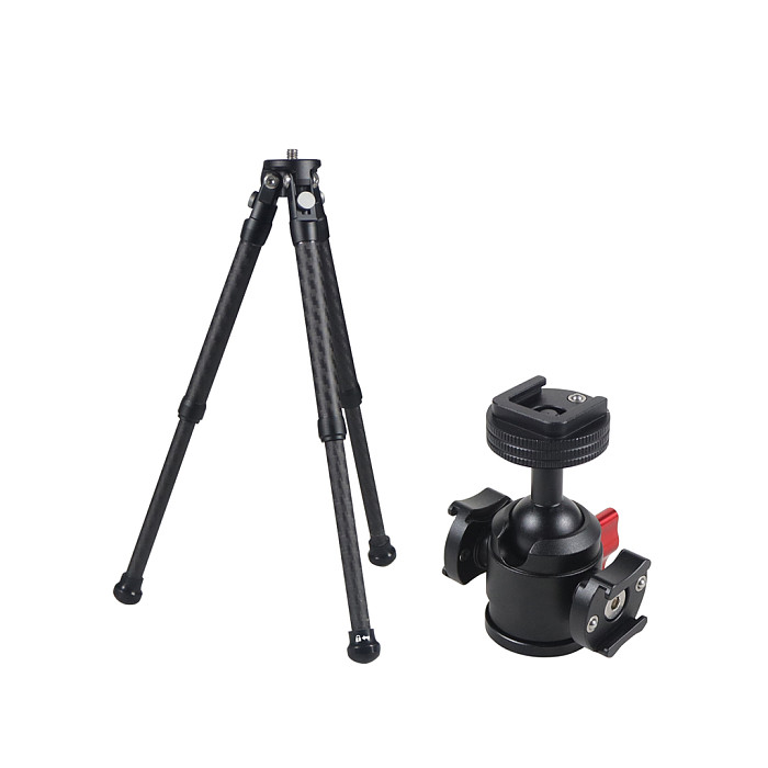 For DJI OSMO 360 1/4 Thread Mount Ball Head Panorama Tripod for Mic Flash Mini Aluminum Alloy 360 Degrees Swivel Stand Photography Accessories