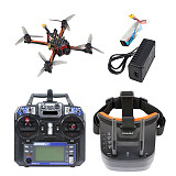 QWINOUT JS3 3inch FPV Racing Traverser With T-pro ELRS Version Remote Control 3S Battery VTX Glasses