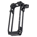 BGNing Camera Cage Rig For Insta360 X3 Action Camera Aluminum Protective Frame Cover 1/4 Tripod Adapter Cold Shoe Mount Vlogging