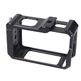 Action 3 Aluminum Protective Frame Rabbit Cage Quick Release Quick Release Cold Shoe Inch 1/4 Screw Hole M3 Extension Screw Hole For DJI Action 3 Sports Camera