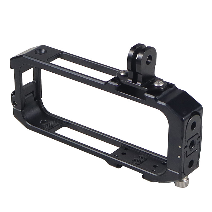 Insta360 One x2 Cage Sports Camera Aluminum Alloy Protective Frame Cold Boot Inch 1/4 Screw Hole Accessories